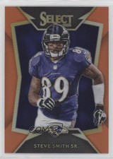 2014 Panini Select Orange Prizm 24/75 Steve Smith Sr #7 04up
