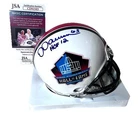 Dermontti Dawson Signed Autographed HOF Mini Helmet Pittsburgh Steelers JSA COA