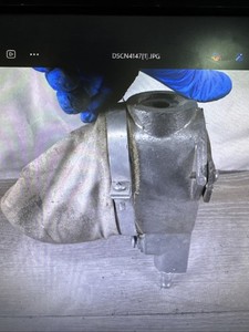 Pneumatic Air Spark Plug Cleaner Sand Blaster Tool Cleaning + Sand - Used - a