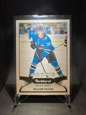 2021-22 Upper Deck PARKHURST ROOKIE Card WILLIAM EKLUND #281 San Jose Sharks RC. rookie card picture