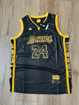 Kobe Bryant #24 Black Mamba Jersey Special Edition XLarge