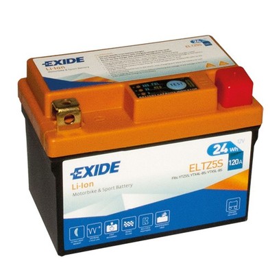 Exide ELTZ5S Li-Ion Lithium Motorradbatterie 12V 2Ah 120A inkl. 7,50   Pfand
