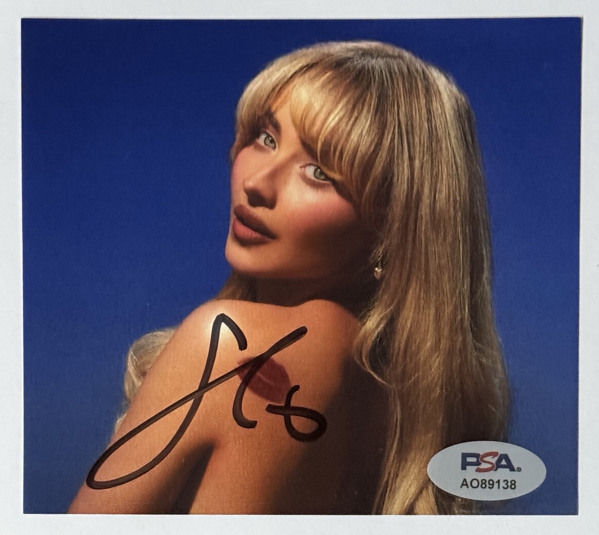 Short and Sweet + Art Card サイン入りアートカード付 SIGNED Sabrina Carpenter Short N Sweet Art Card & CD PSA DNA