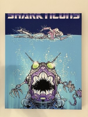 Transformers Sharkticon Canvas Wall Art 16x20 Rob Lee Art Sci-Fi Decor