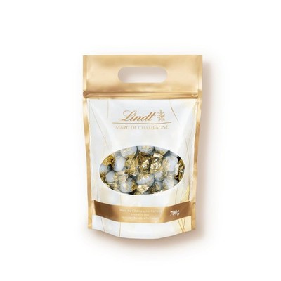 LINDT Schokolade Marc de Champagne Kugeln 700g 56 Stück alkoholhaltig MHD