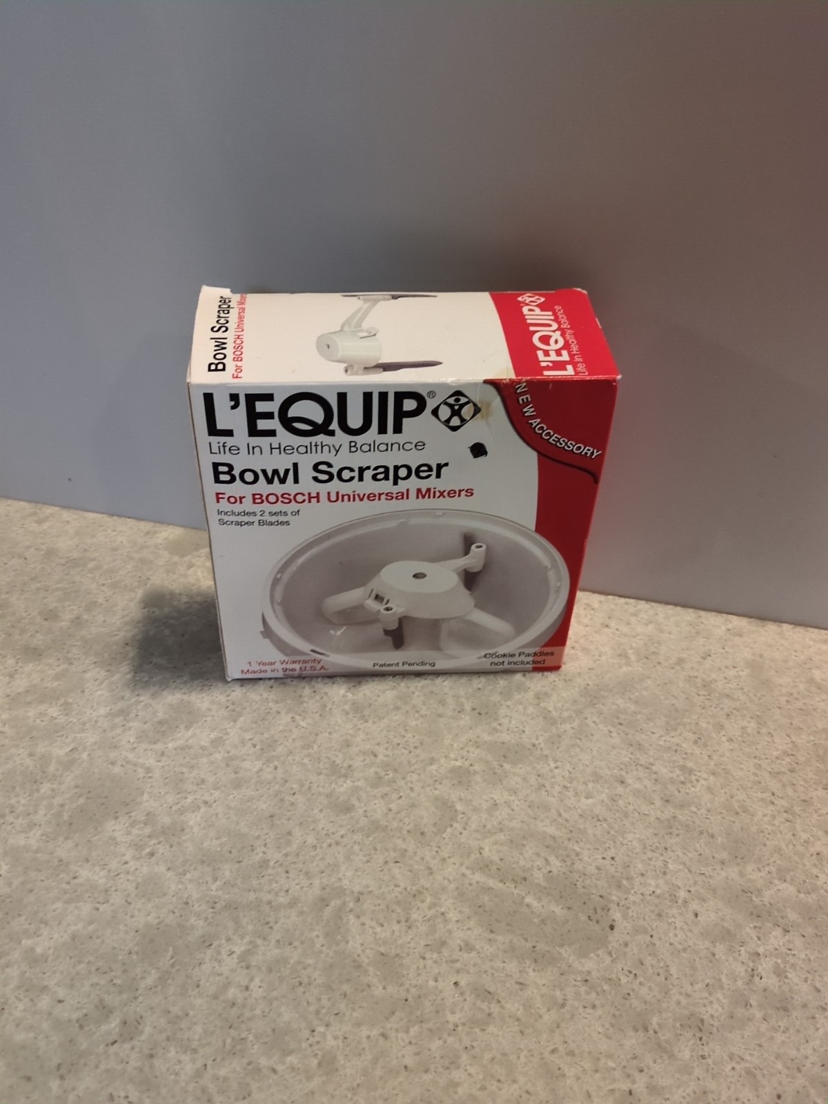 Bosch Nutrimill Artiste Blender Bowl Scraper with 2 Blade Sets NOB-image