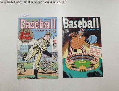 Baseball Comics No.1-2 Full color! Will Eisner Publication Kitchen Sink Press: