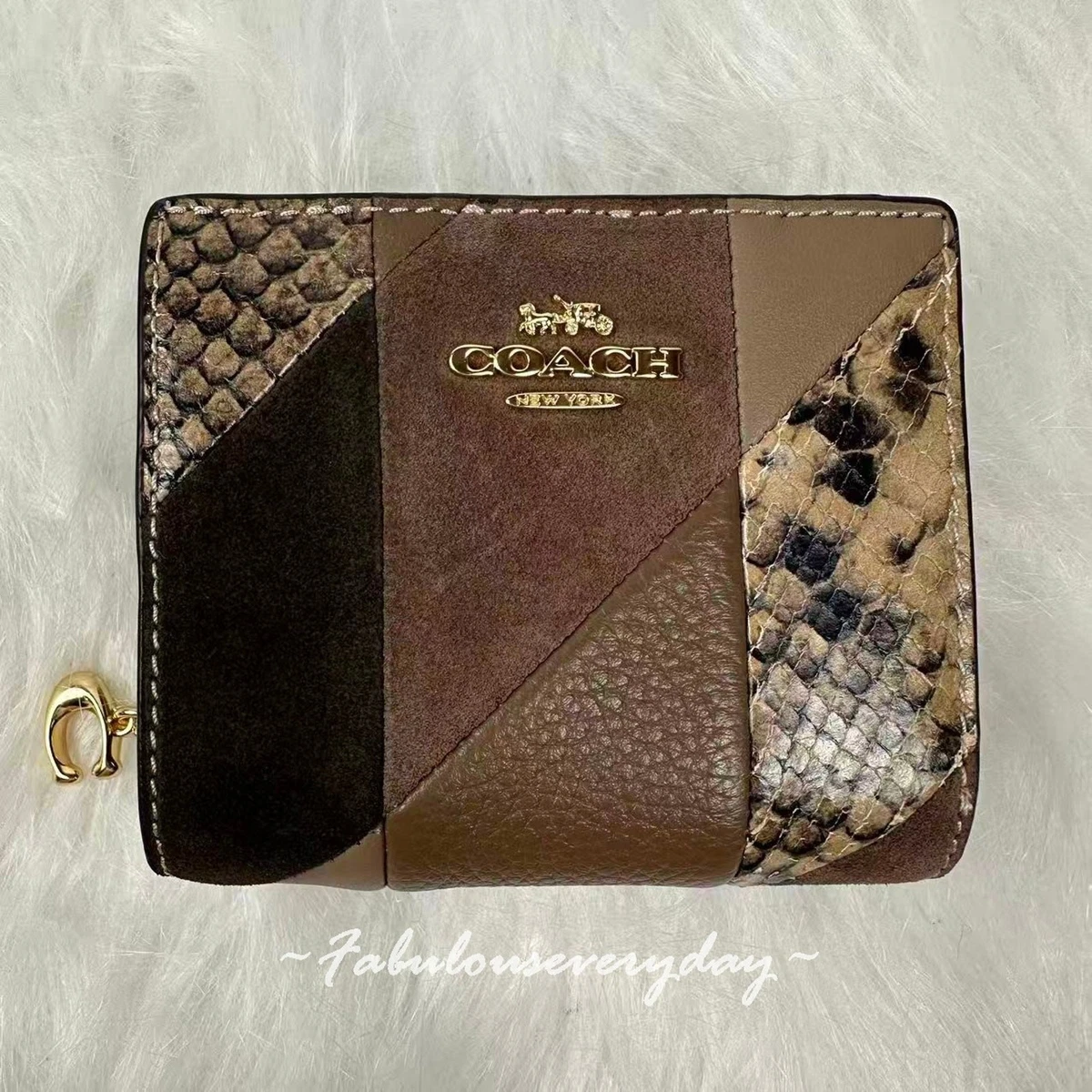 Coach Patchwork Wallet In Women's Wallets for sale | eBay