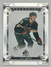 2024-25 Upper Deck SP Autenthic Pageantry Matt Boldy Minnesota Wild #P-57