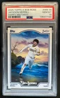 2025 Topps Bob Ross Baseball Jackson Merrill Happy Mistake SP #39 PSA 10