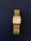 Timex La Cell Men's Quartz Analog Watch Gold Tone, Vintage Untested