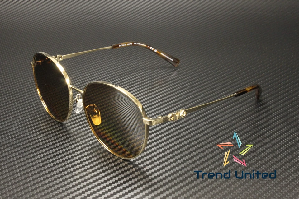Gafas de sol polarizadas para mujer MICHAEL KORS MK1119 101484 Alpine doradas plateadas caqui Foto 2 de 4