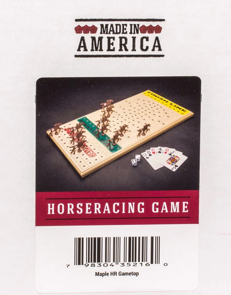 Across The Board Horseracing Game Maple Wood Gametop Authentic 2007 St Louis MO - Image 4 of 4
