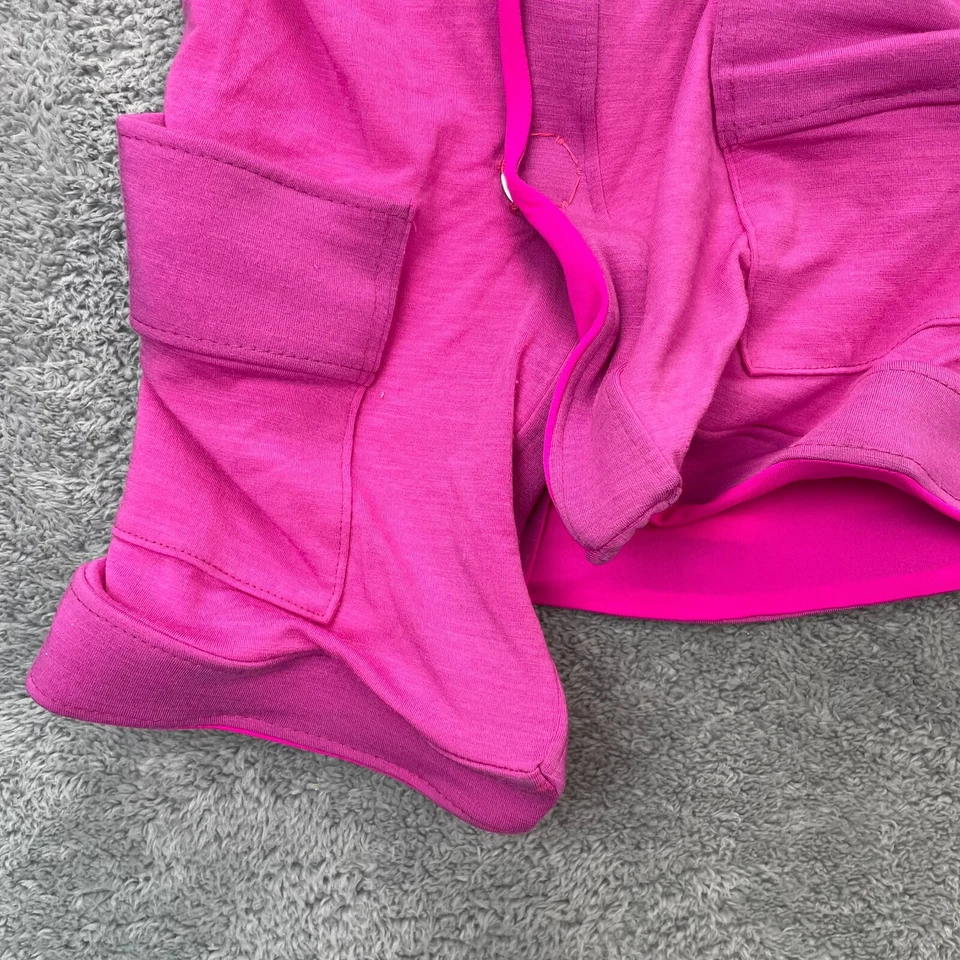 Junya Watanabe Comme des Garcons Top Mujer Medio Rosa Lana Abrigo Botón Delantero Foto 3 de 4