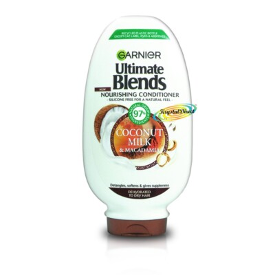 Garnier Ultimate Blends Nourishing Coconut Milk & Macadamia Conditioner 400ml