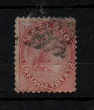 British Canada 1859 1C Pale Rose SG29 Fine Used WS37828
