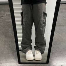 Vintage Y2K/2000s Baggy Grey Skater Style Cargo Pants 