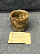 Pre Columbian Pottery Vessel