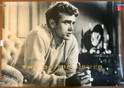 #ジェームス・ディーン Levi's   ポスター ジェームス・ディーン James Dean / Levi's Campaign 1990s Japan Original Promo