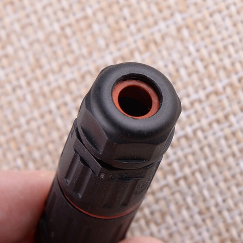 10x 3 Pin Waterproof Junction Box Connector Electric Cable Inline Wire Plug qn - Picture 3 of 6