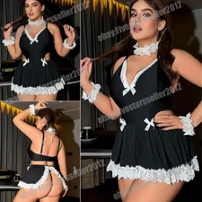Fantasy Costume Set Sexy Plus Size Cute Cosplay Sexy Lingerie Babydoll Sleepwear