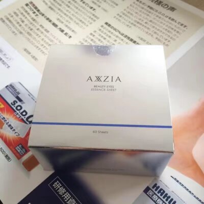Japan AXXZIA Beauty Eyes Essence Sheet Eye Mask 60pcs #ibea