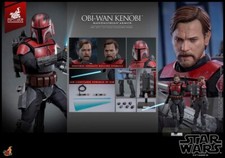 Hot Toys 1 6 Star Wars Obi Wan Kenobi The Clone Wars Mandalorian Armor TMS126