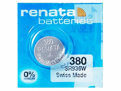 Renata 394 SR936SW - Pila a bottone per orologio Swiss ade 1,55 V, 10