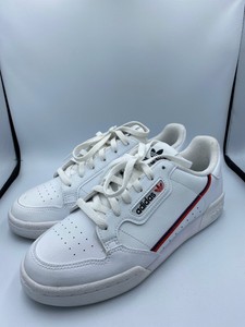 adidas originals continental 80 sneakers in white snakeskin with gum sole