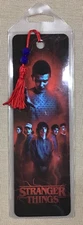 NETFLIX STRANGER THINGS: SEASON 4 - 11 GROUP PREMIER BOOKMARK WITH TASSLE - NEW