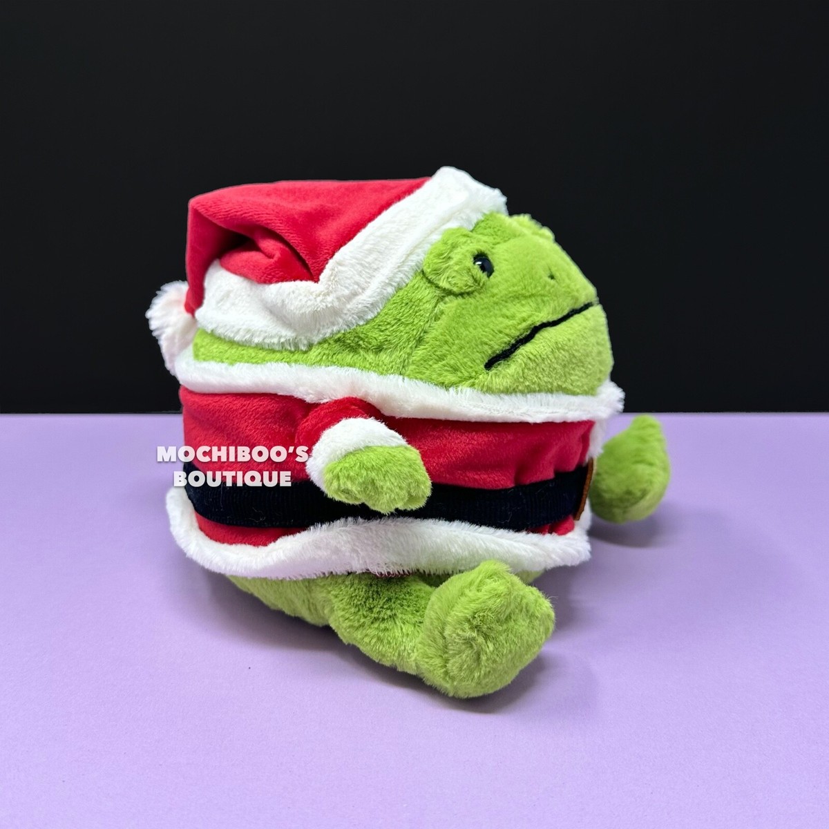 Jellycat SANTA RICKY RAIN FROG Soft Plush Toy NwT Happy Xmas LOVEY