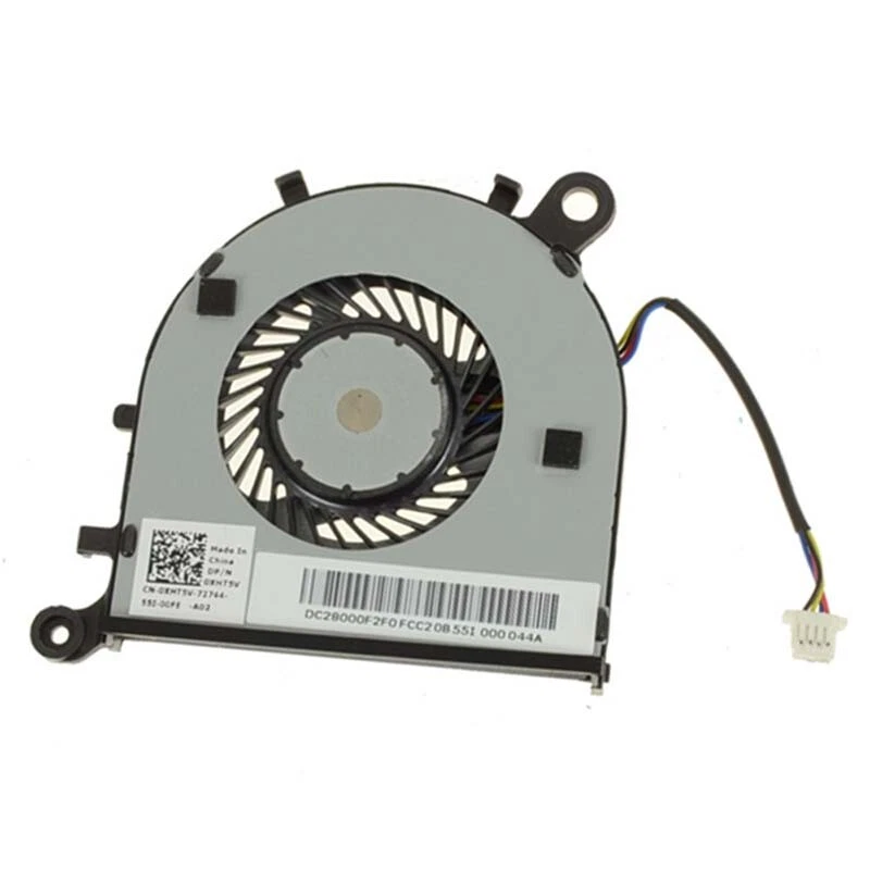06YT3R 0XHT5V For Dell XPS13 9343 9350 9360 CPU Cooling Fan Heatsink 6YT3R XHT5V - Image 4 of 4