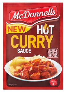 McDonnells Hot Irish Curry Sauce - 50g - 2 Packs