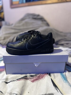 Size 7 - Nike Air Force 1 React Triple Black