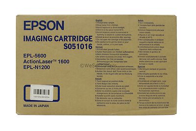 Original EPSON Toner S051016 EPL-5600 ActionLaser 1600 EPL-N1200   neu B