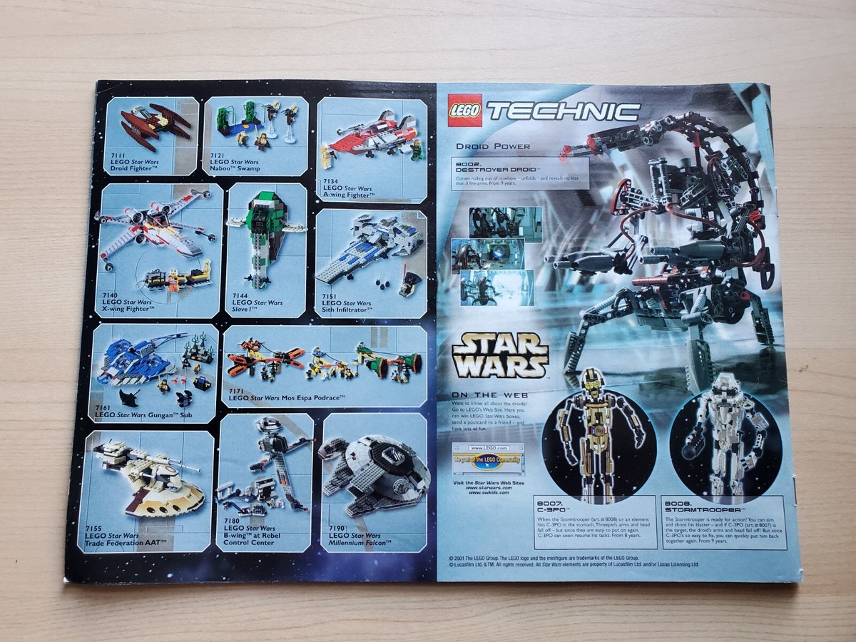 LEGO Star Wars 7186 Watto's Junkyard Manual Only | eBay