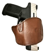 Brown Leather Gun Holster Bersa Thunder 45 OWB RH Pro-Tech Outdoors PTBS-LBR