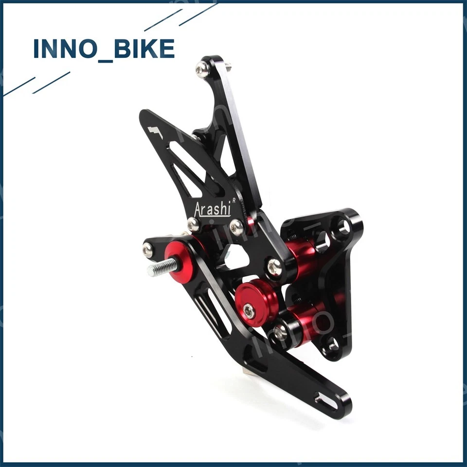 Juego de reposapiés trasero ajustable para Suzuki Hayabusa GSX1300R 2008-2020 Foto 3 de 4