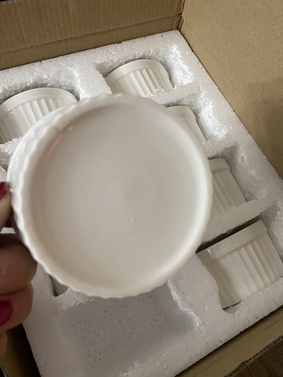 California Home Goods Ramekins WHITE 8 Pack 4oz. Capacity NEW eBay