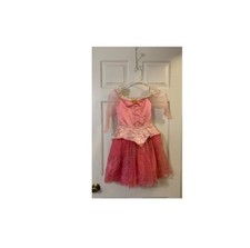 Disney Princess Aurora Sleeping Beauty Pink Costume Dress Size 6/6x