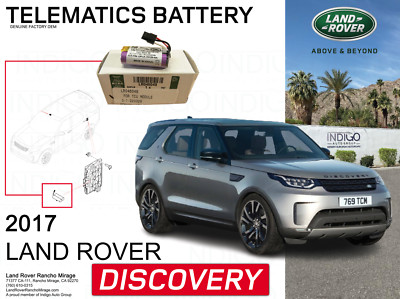 2017 LAND ROVER DISCOVERY FACTORY OEM TELEMATICS BATTERY LR046049 (VIN VERIFY)