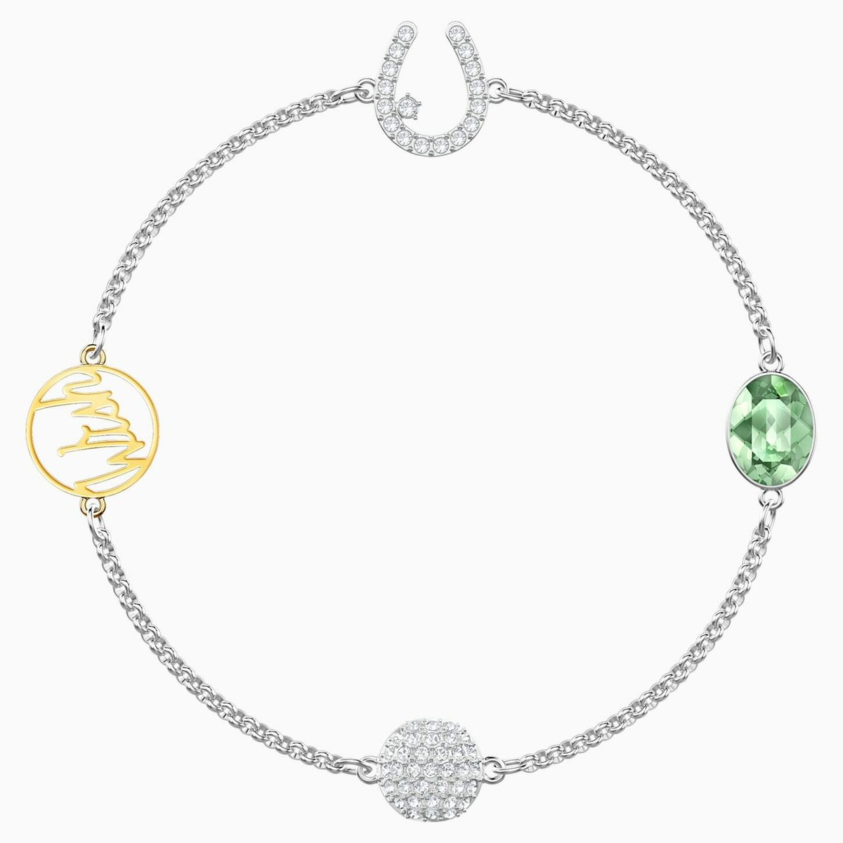 Authentic Swarovski Remix Collection Strand Bracelet w/Horseshoe