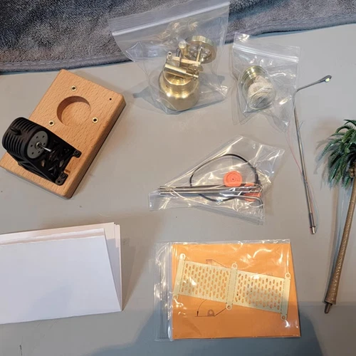 Mini Vintage Live Steam Engine Model With Brass Boiler Generator Motor Gift Toy - 第 10/18 張圖片