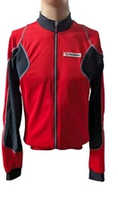 Marcello Bergamo Winter Cycling Jersey Unisex Size M New W/Tags Zip Up Pockets