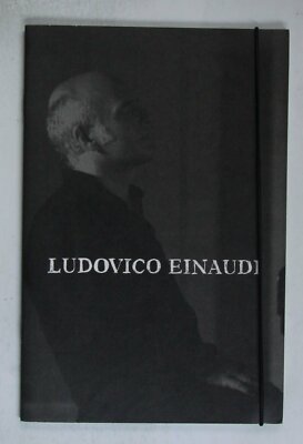 Ludovico Einaudi Una Mattina RareGerman Presskit/Booklet 2004