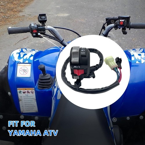 Pulsante interruttore comando avviamento motore Yamaha ATV per Big Bear, Grizzly, Raptor - Foto 6 di 6