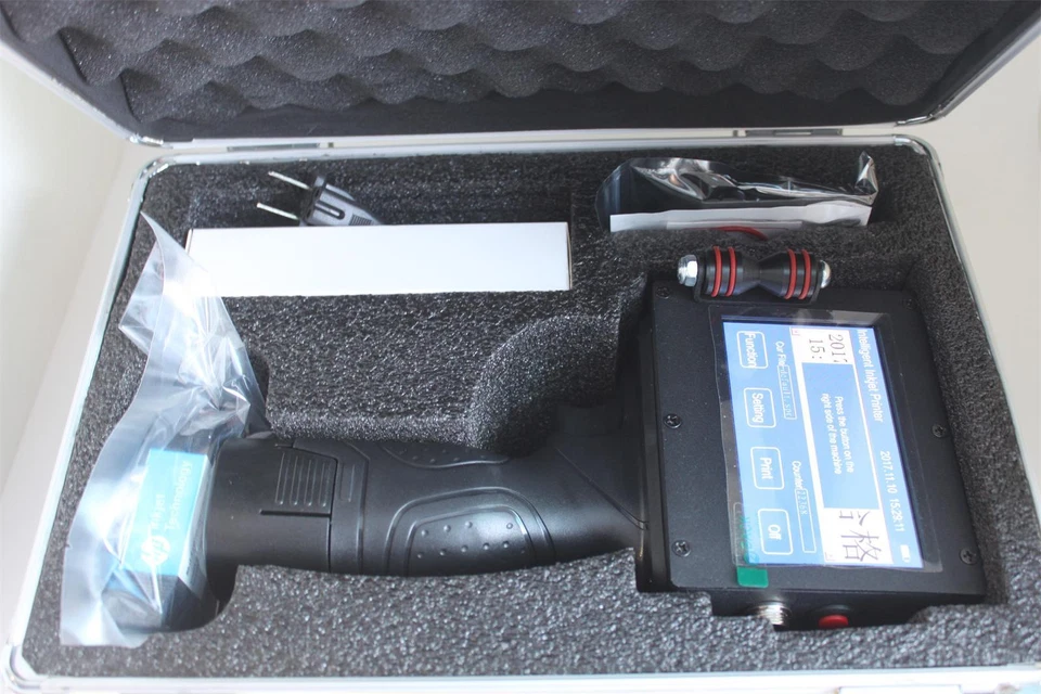 Handheld Inkjet Printer Expiry Date Carton Paper Rubber Metal Coding Machine - Image 2 of 4