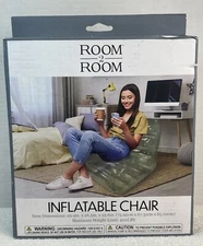 Room 2 Room Inflatable Chair Lounger Indoor Comfy Bubble Chair Green BRAND NEW