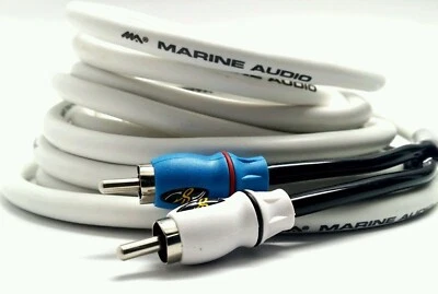 Stinger SMRCA2 2ch 6' Marine/Off-Road Waterproof RCA Interconnect Audio Cable