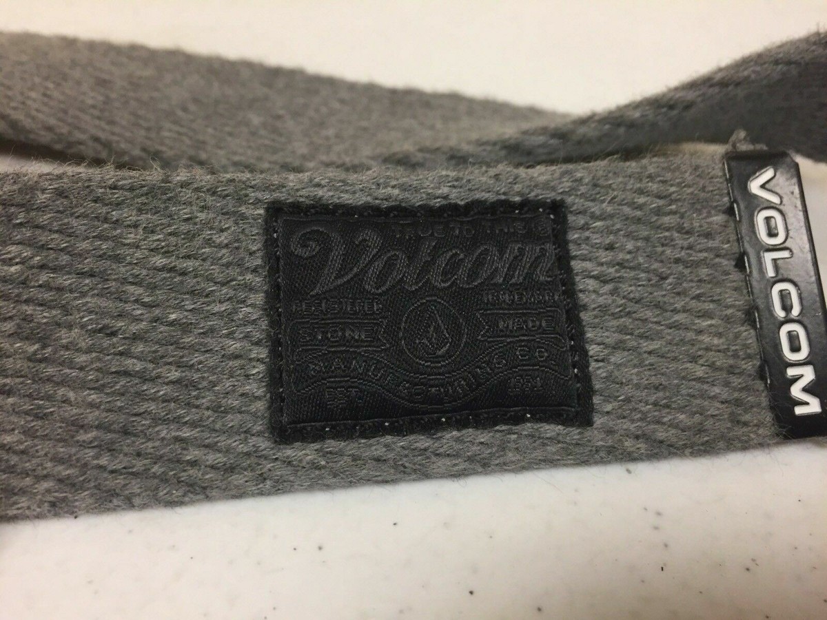 Volcom Belt And Belt Buckle Gray Volcom Stone Belt Skater